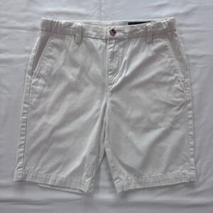 Vineyard Vines Women's White 100% Cotton Shorts Size 12 - Style 3H0220